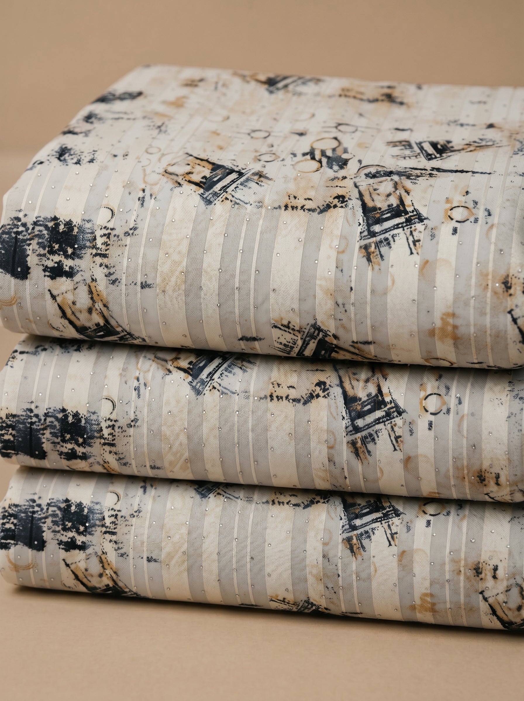 Neutral abstract print