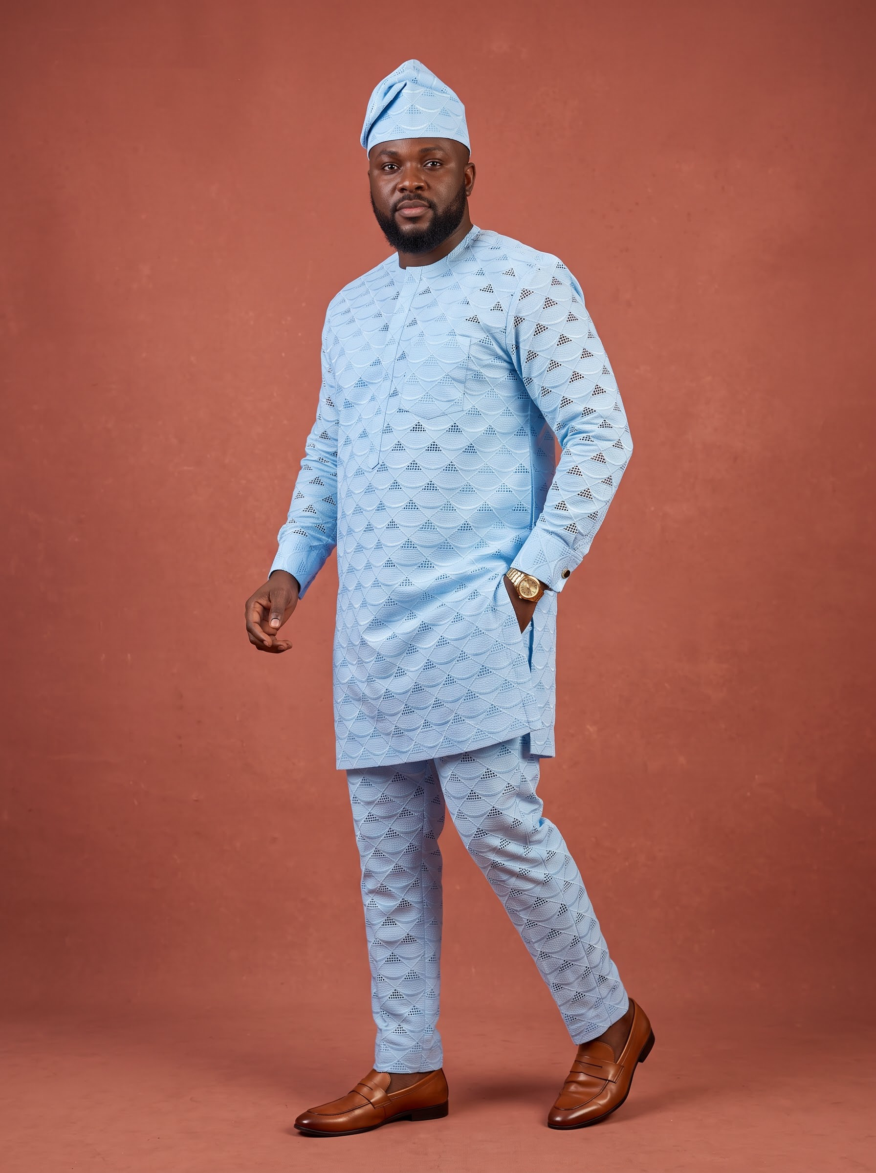 Textured Men’s Fabric