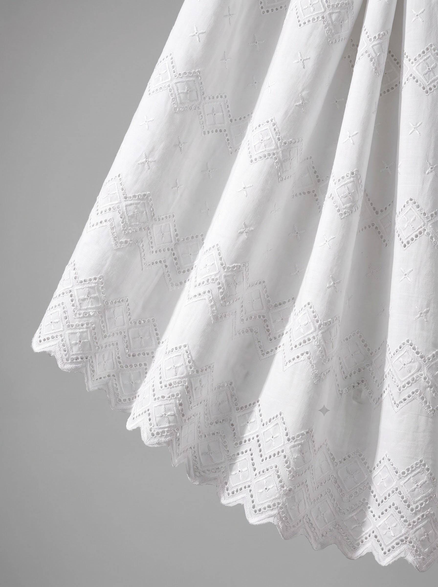White Wavy