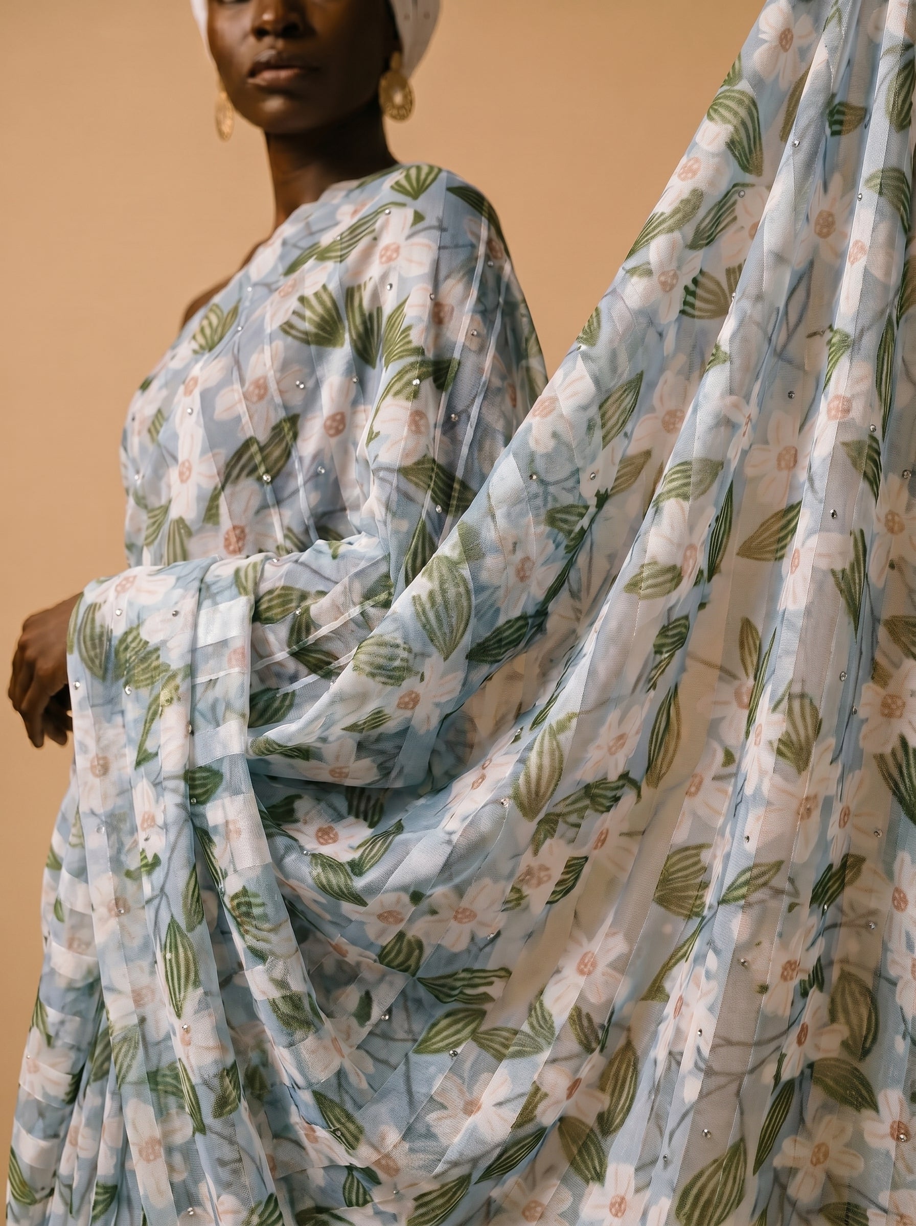 Fresh leafy floral