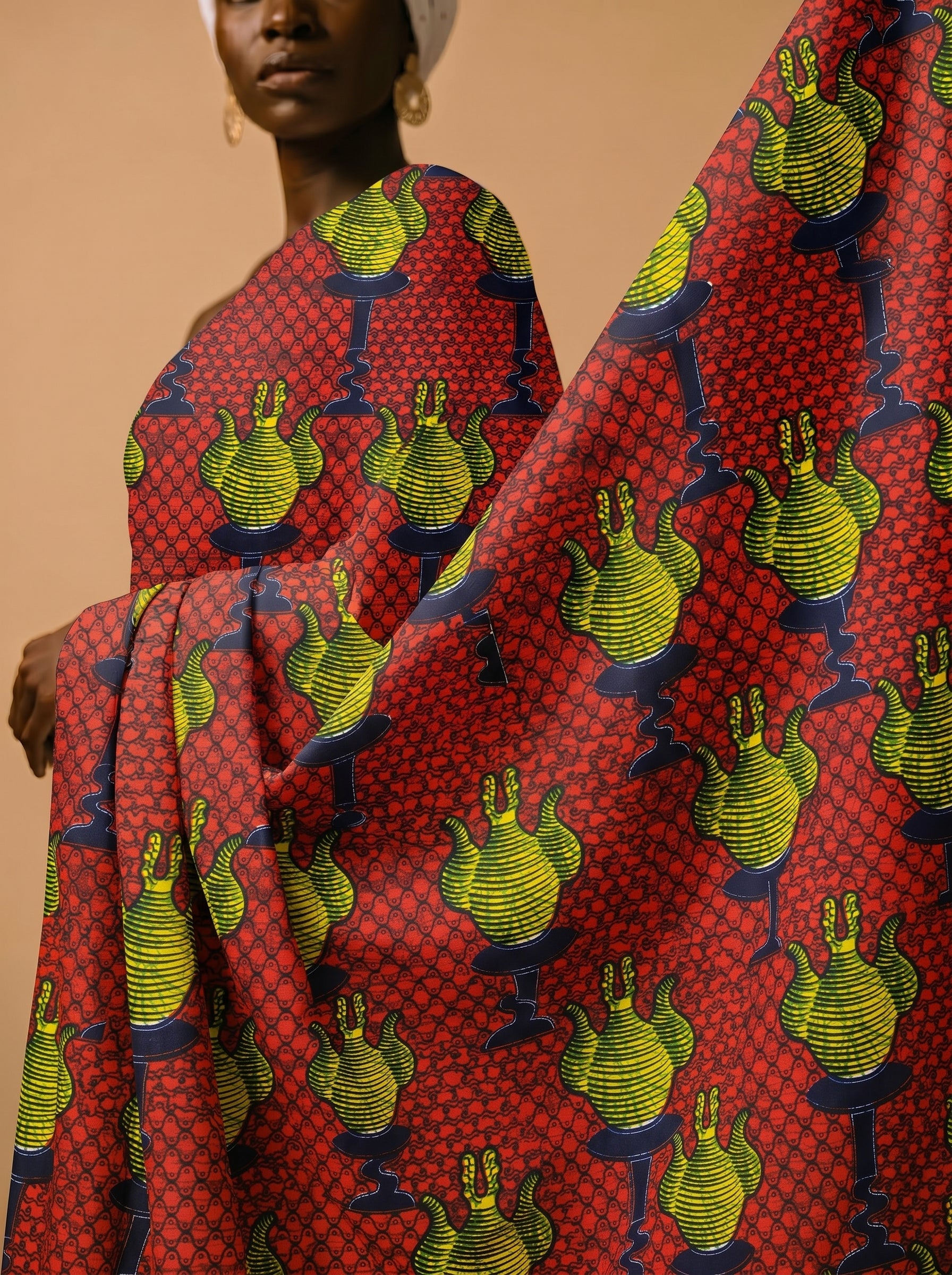 Wear your favourite vase on red