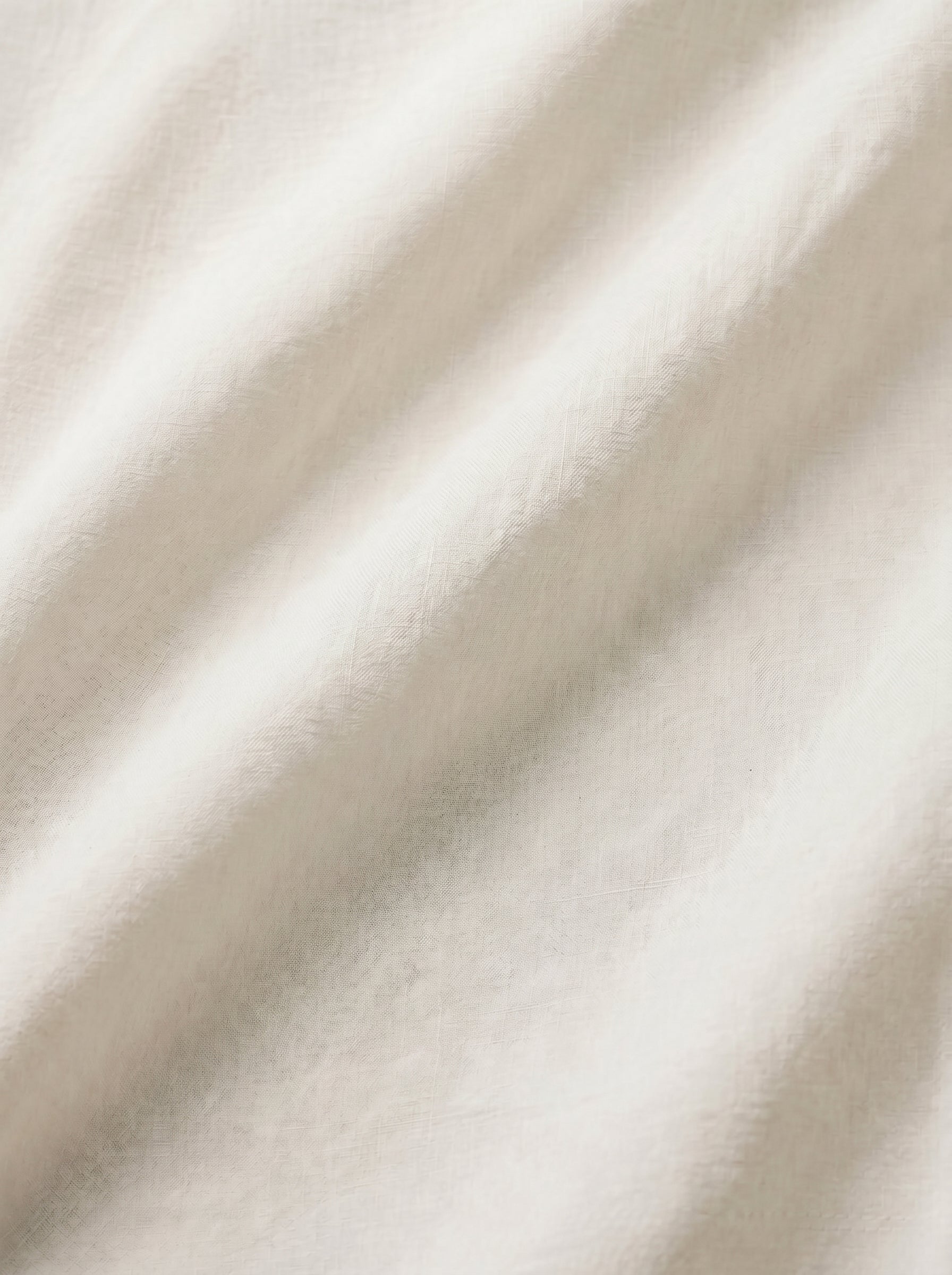 woven texture in soft white finish