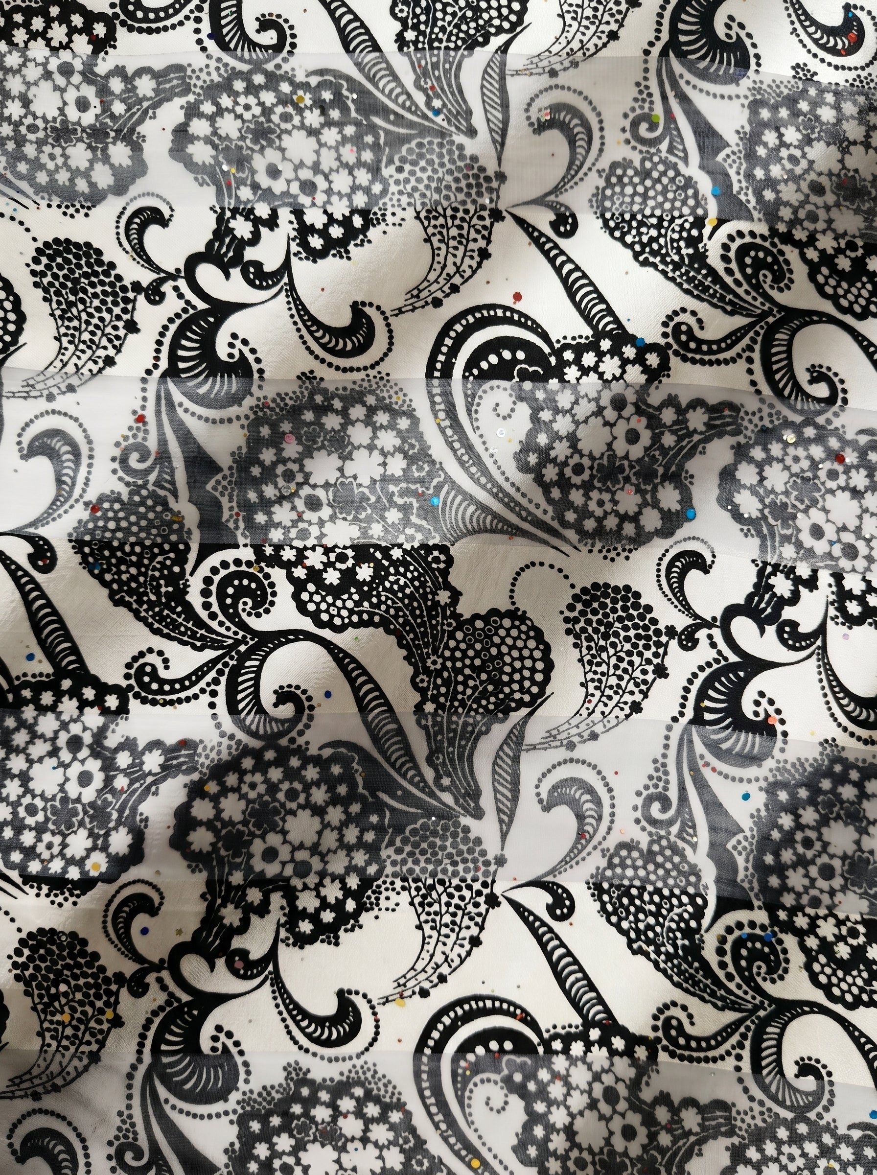 Monochrome abstract print