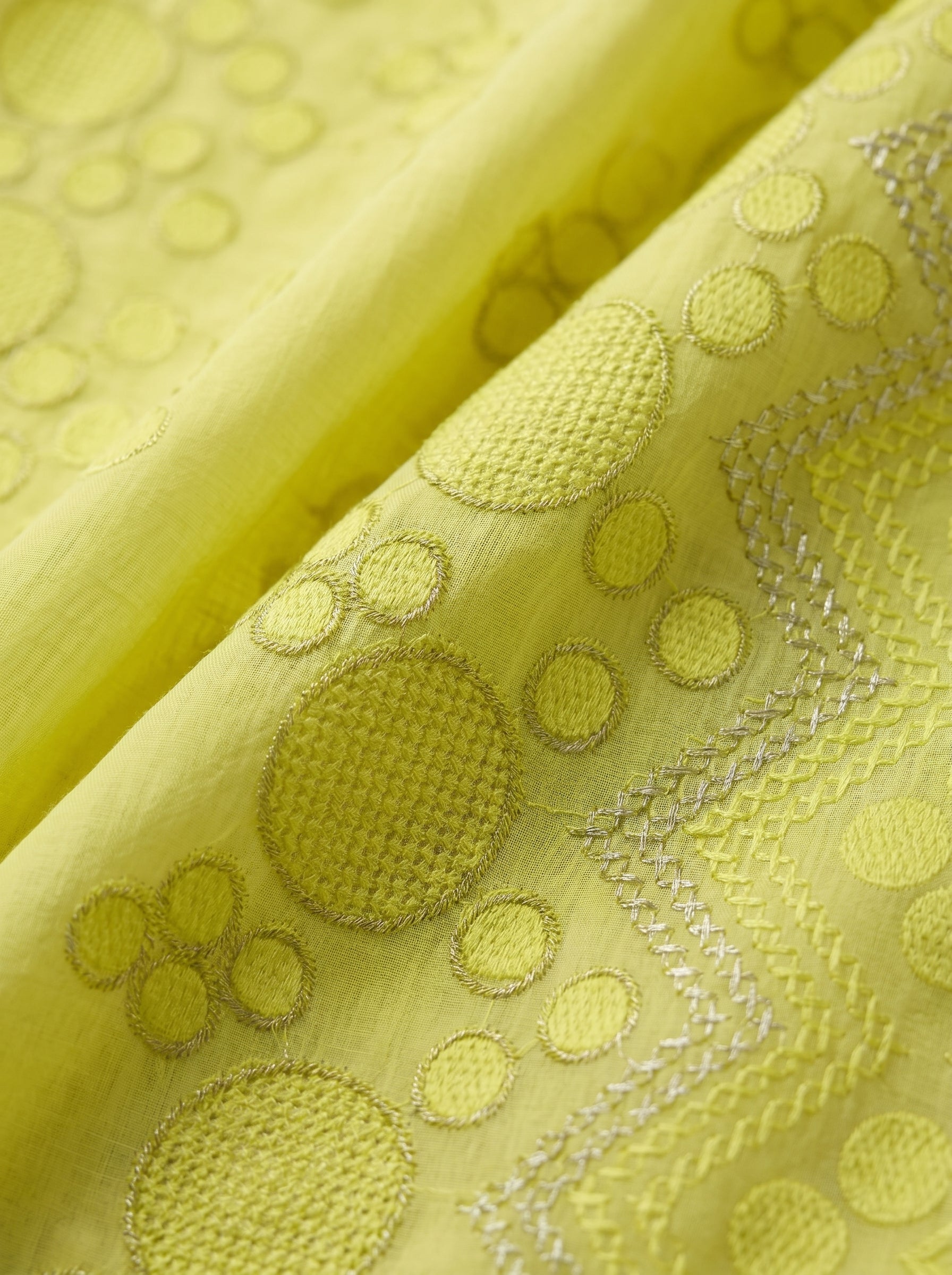 zesty lime-yellow ensemble