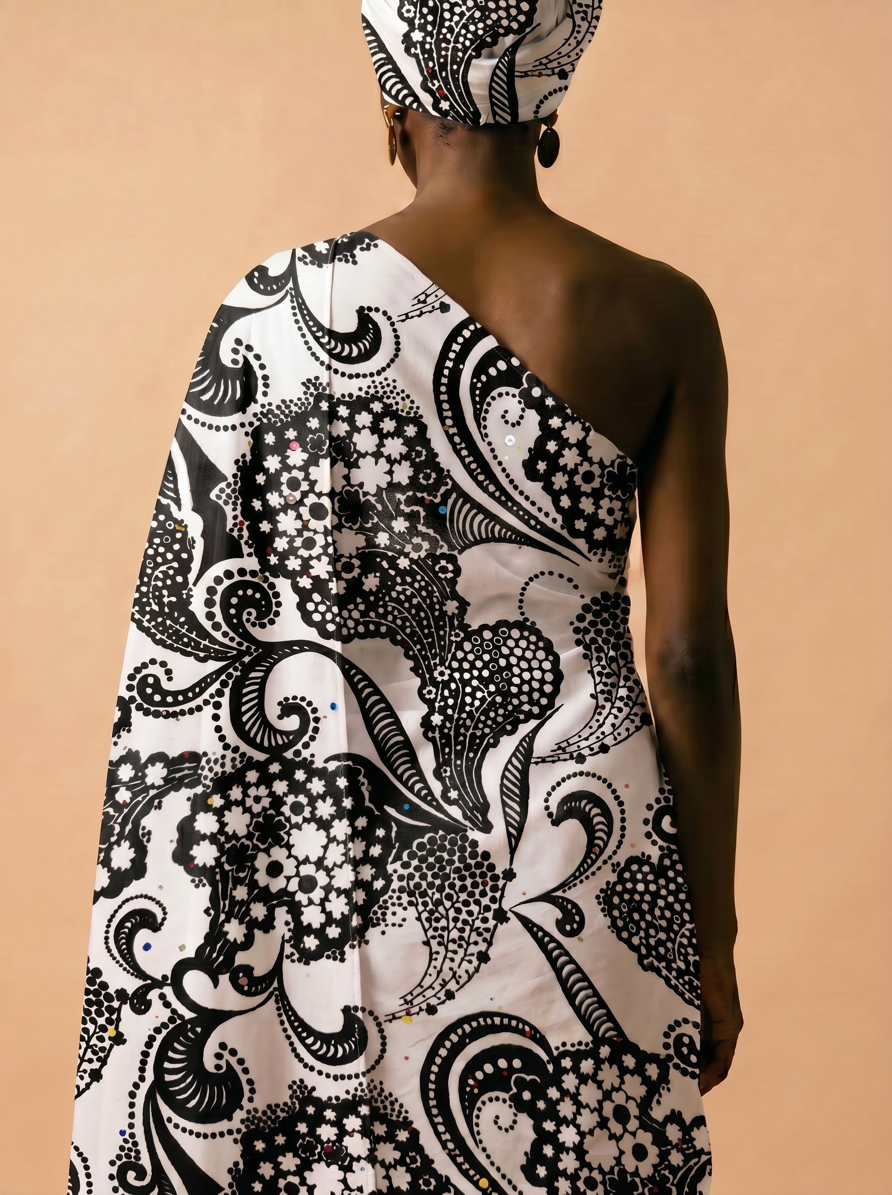 Monochrome abstract print
