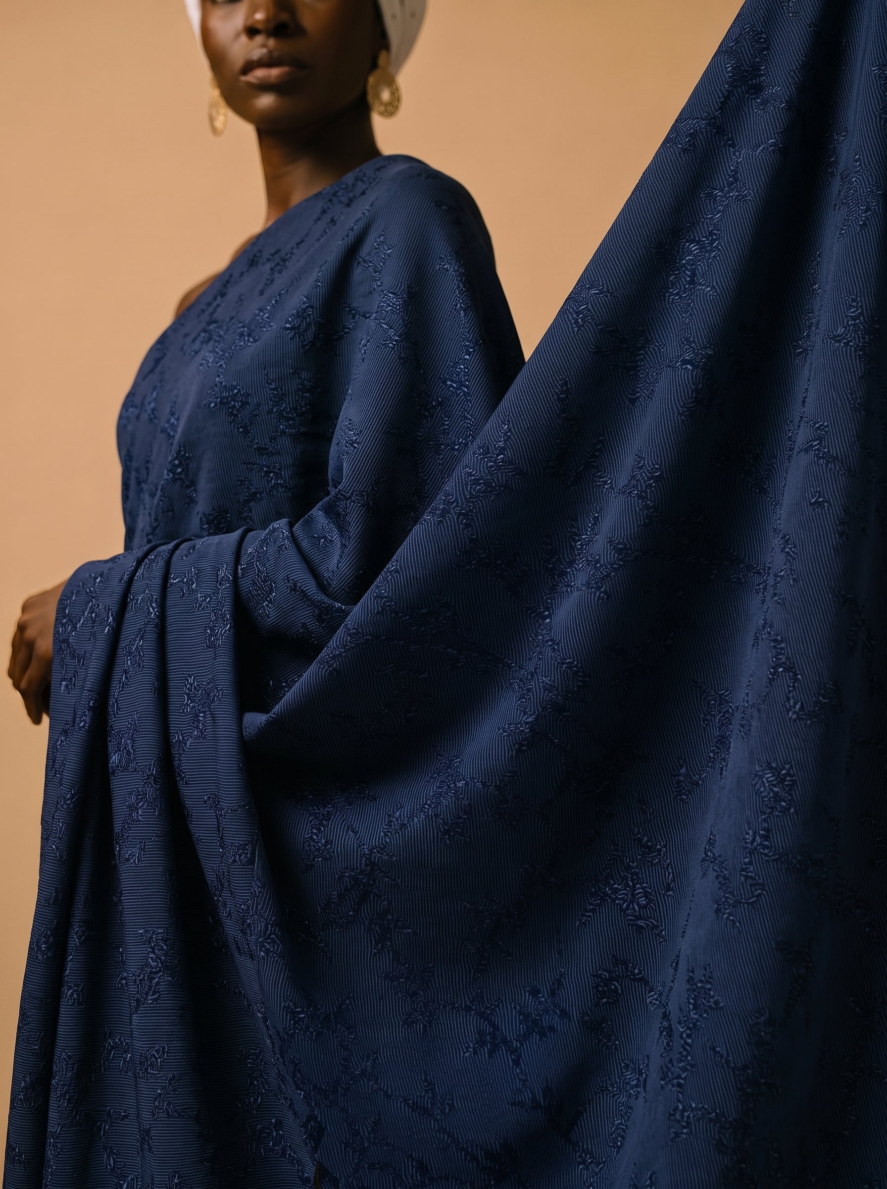 Rare Navy Jacquard