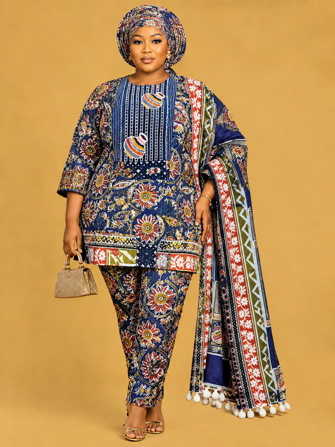 Tribal Cotton Set Prints