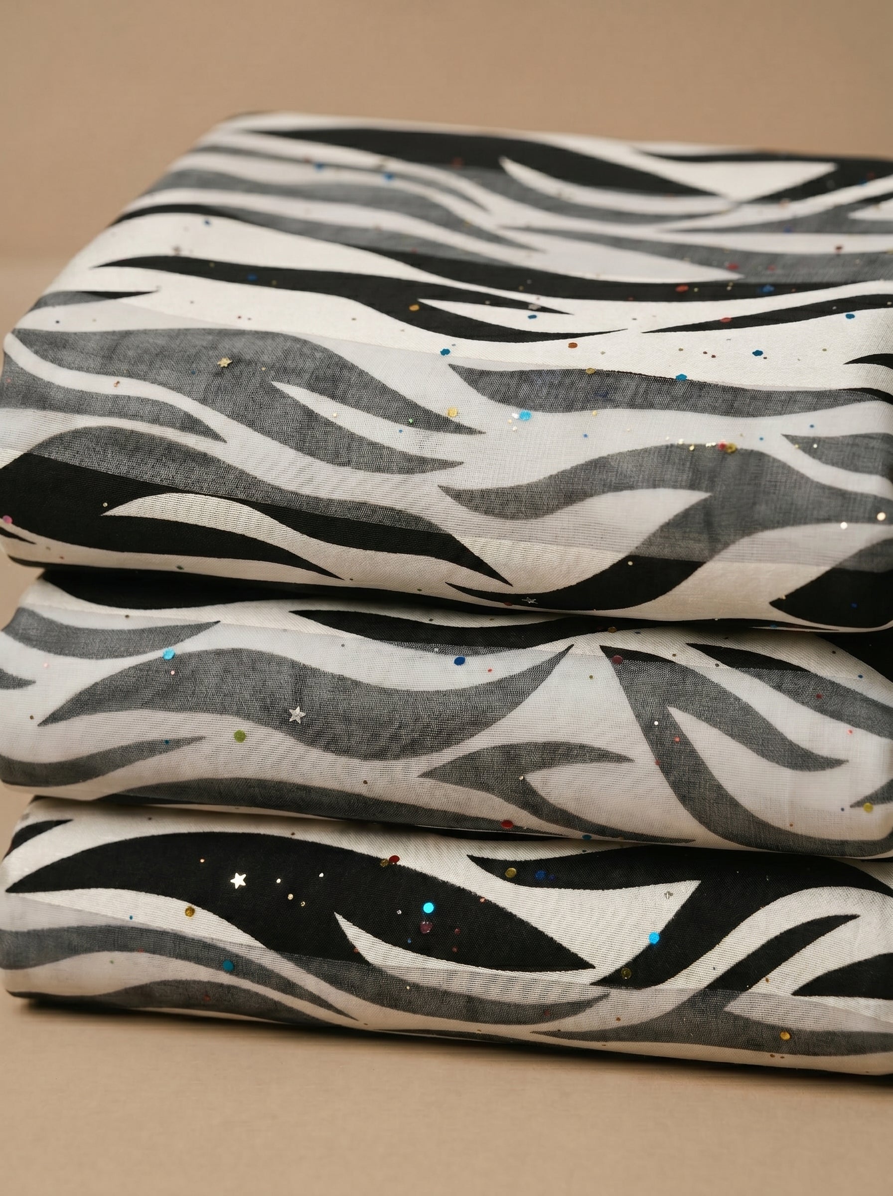 Bold zebra stripes