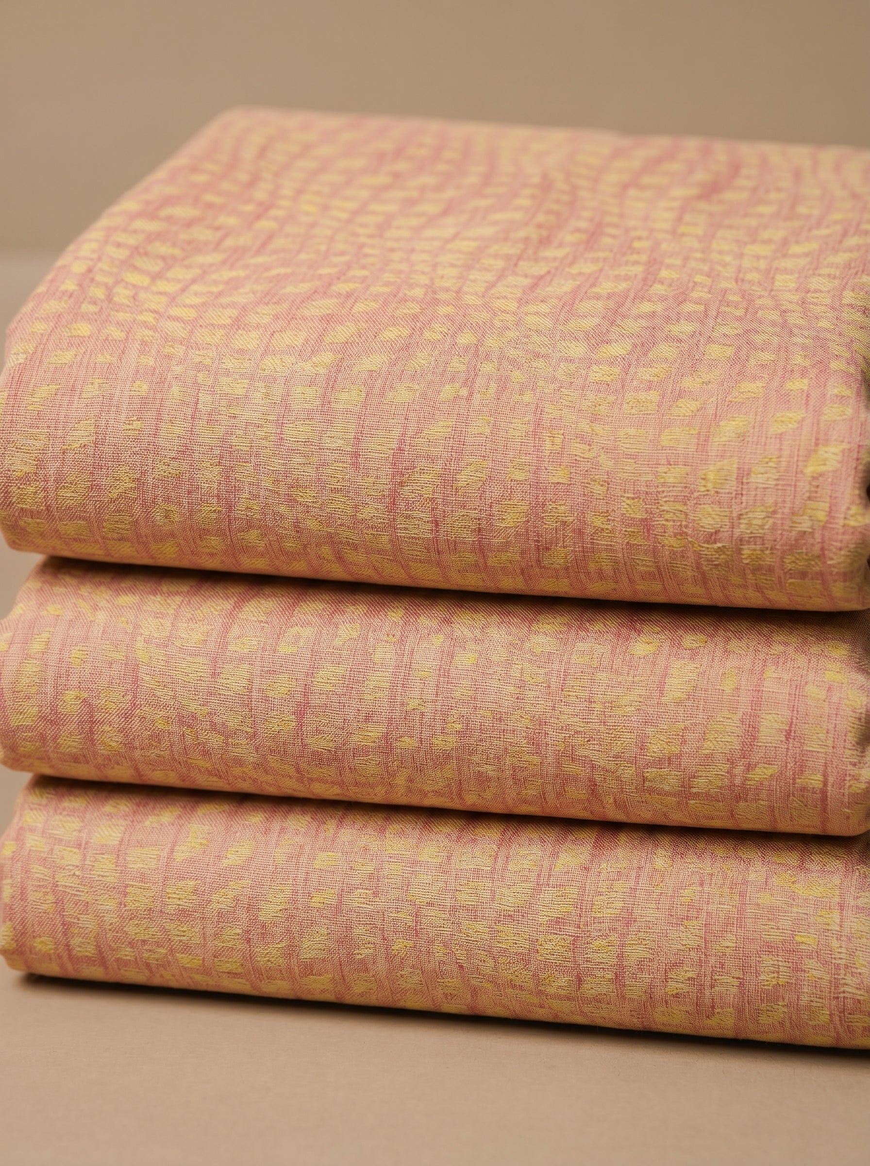 Cross-texture in rich amber tones