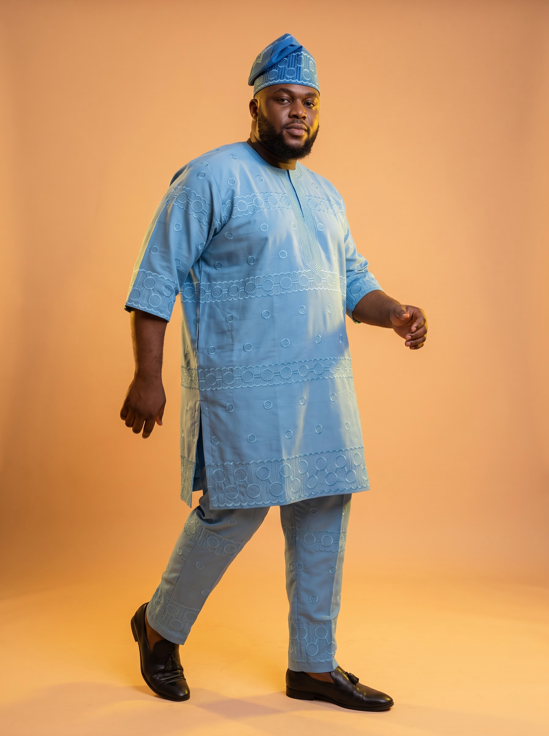 Emboridery Fabric | Mens Set