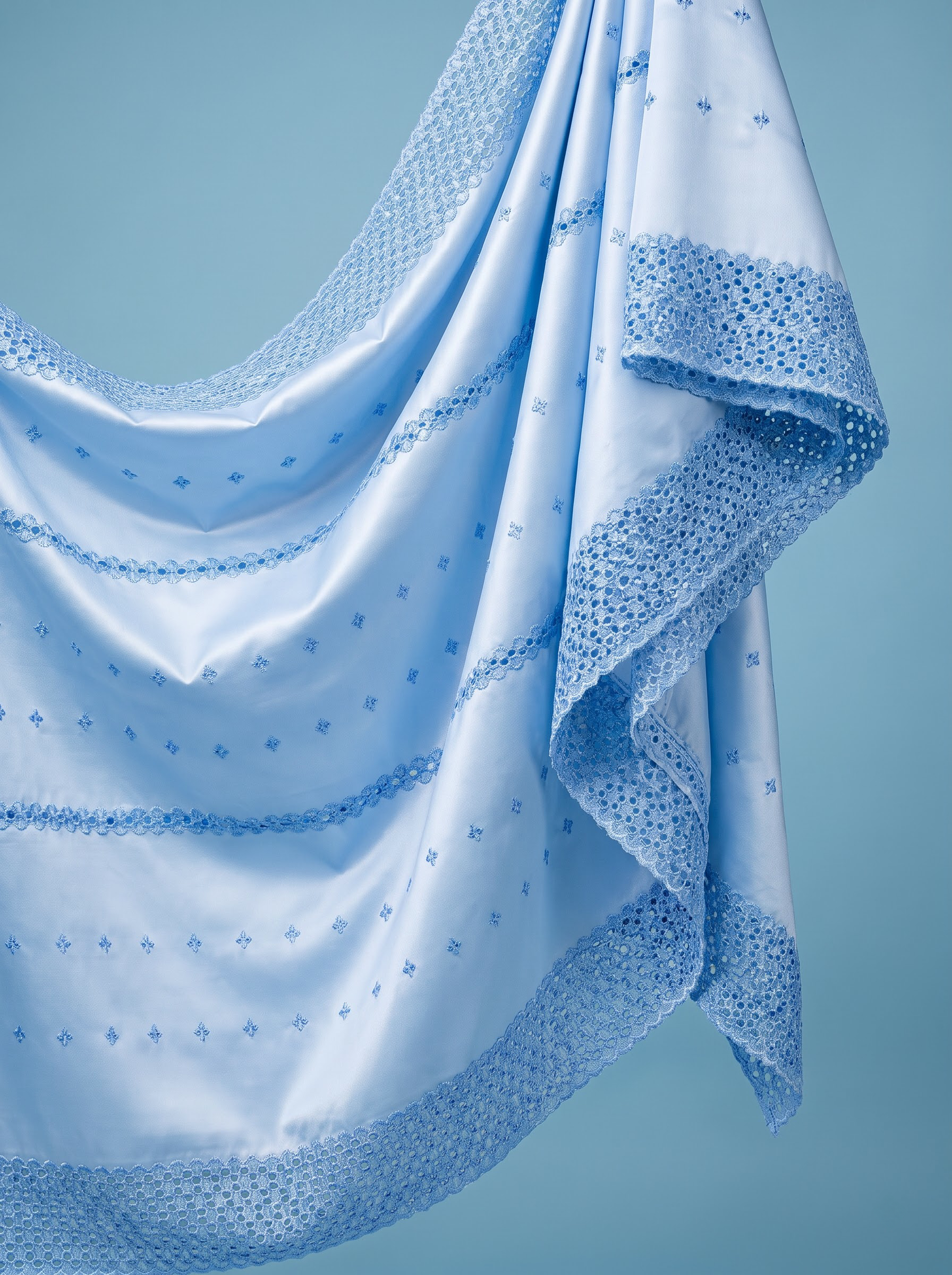 Embroidered Cutwork Borders