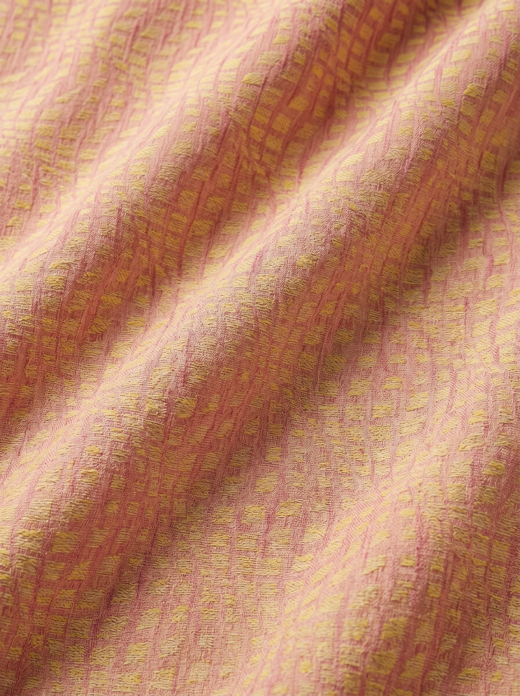 Cross-texture in rich amber tones