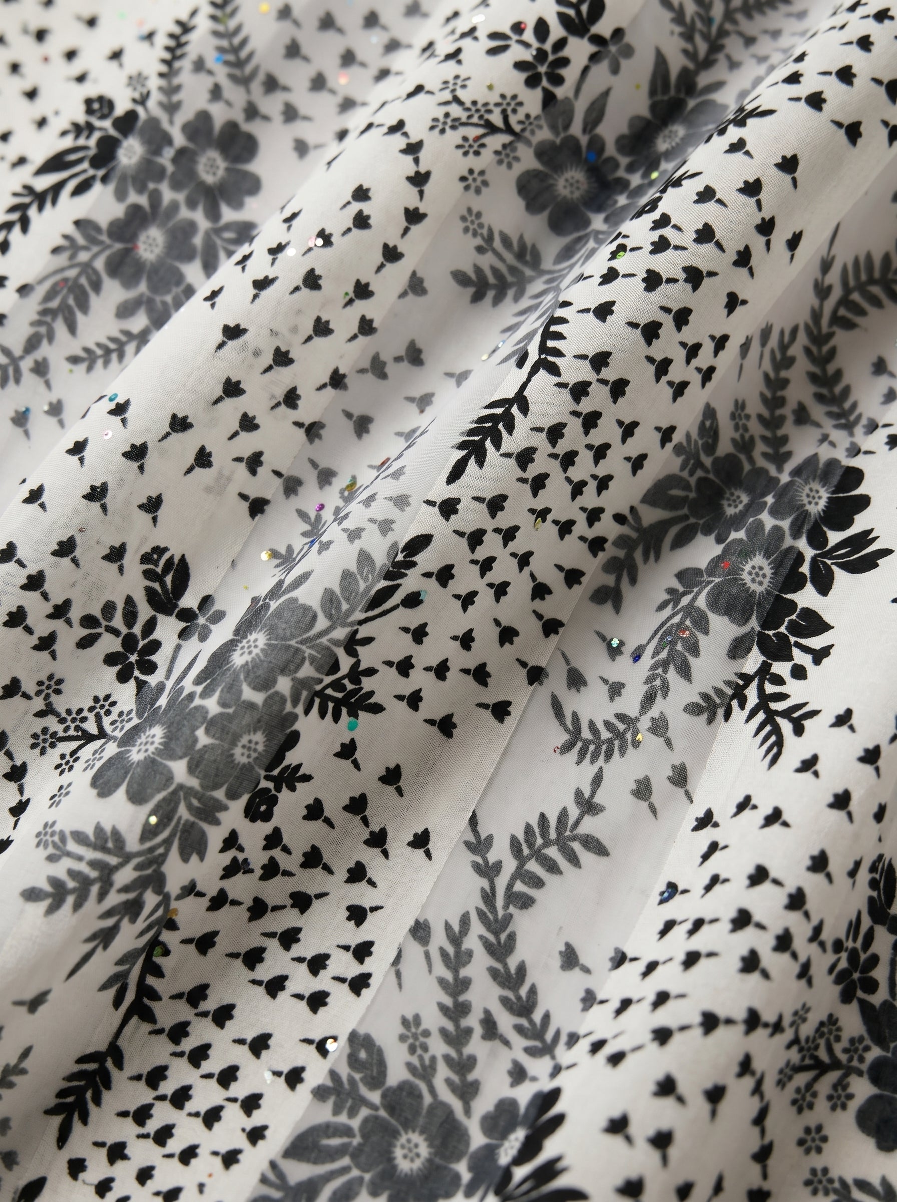 Soft monochrome floral