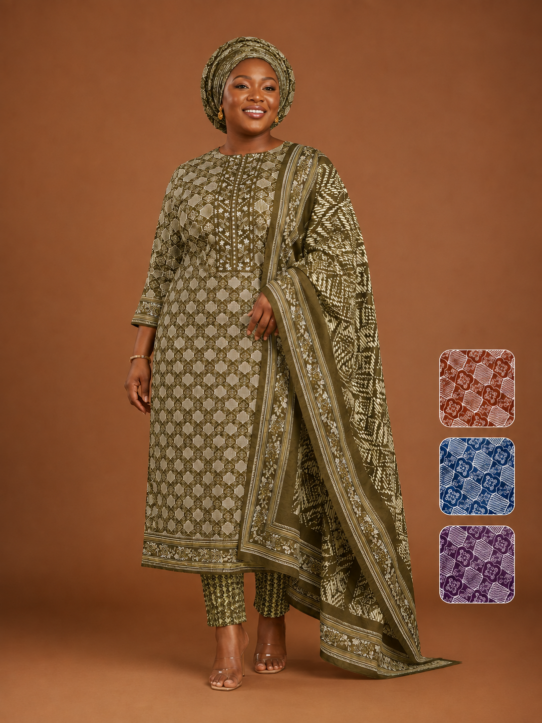 Overall Printed Fabric