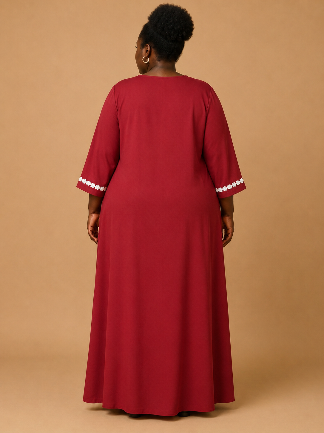 Ruby's Kaftaan with Lace