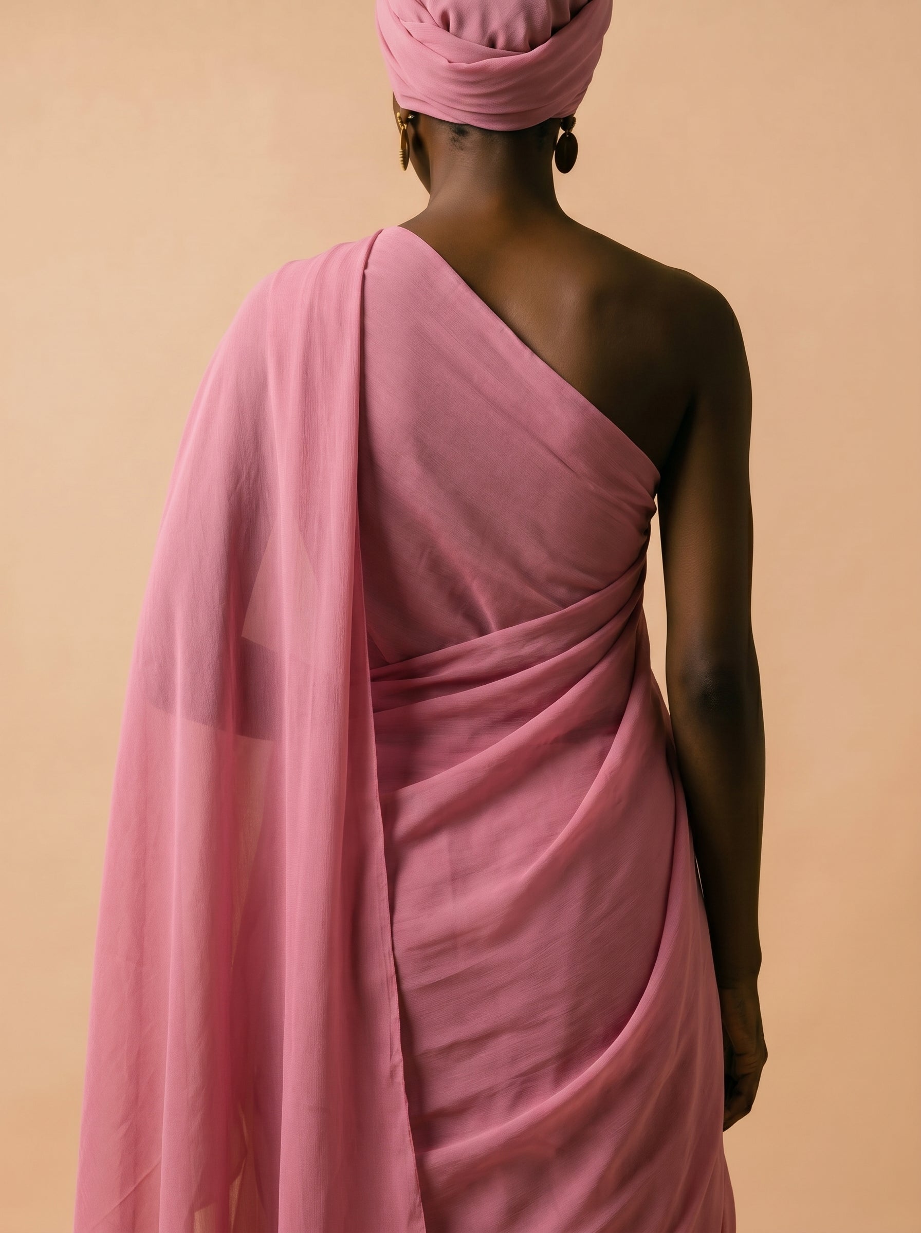 Solid Swiss voile in vibrant pink