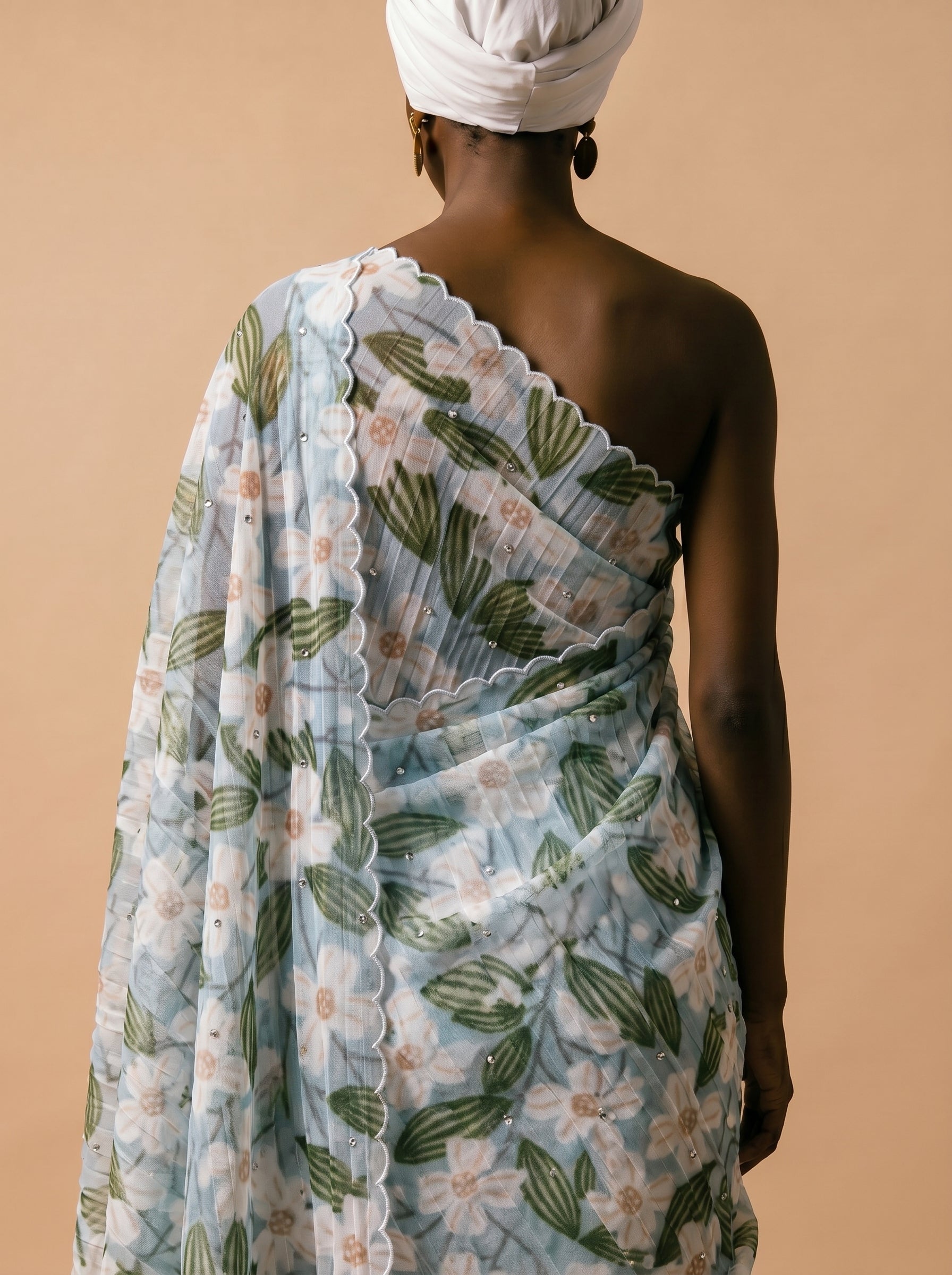 Fresh leafy floral