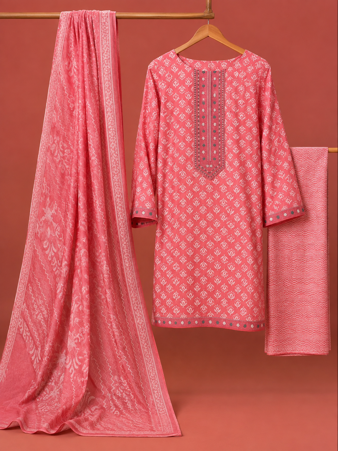 Pink Cotton Set