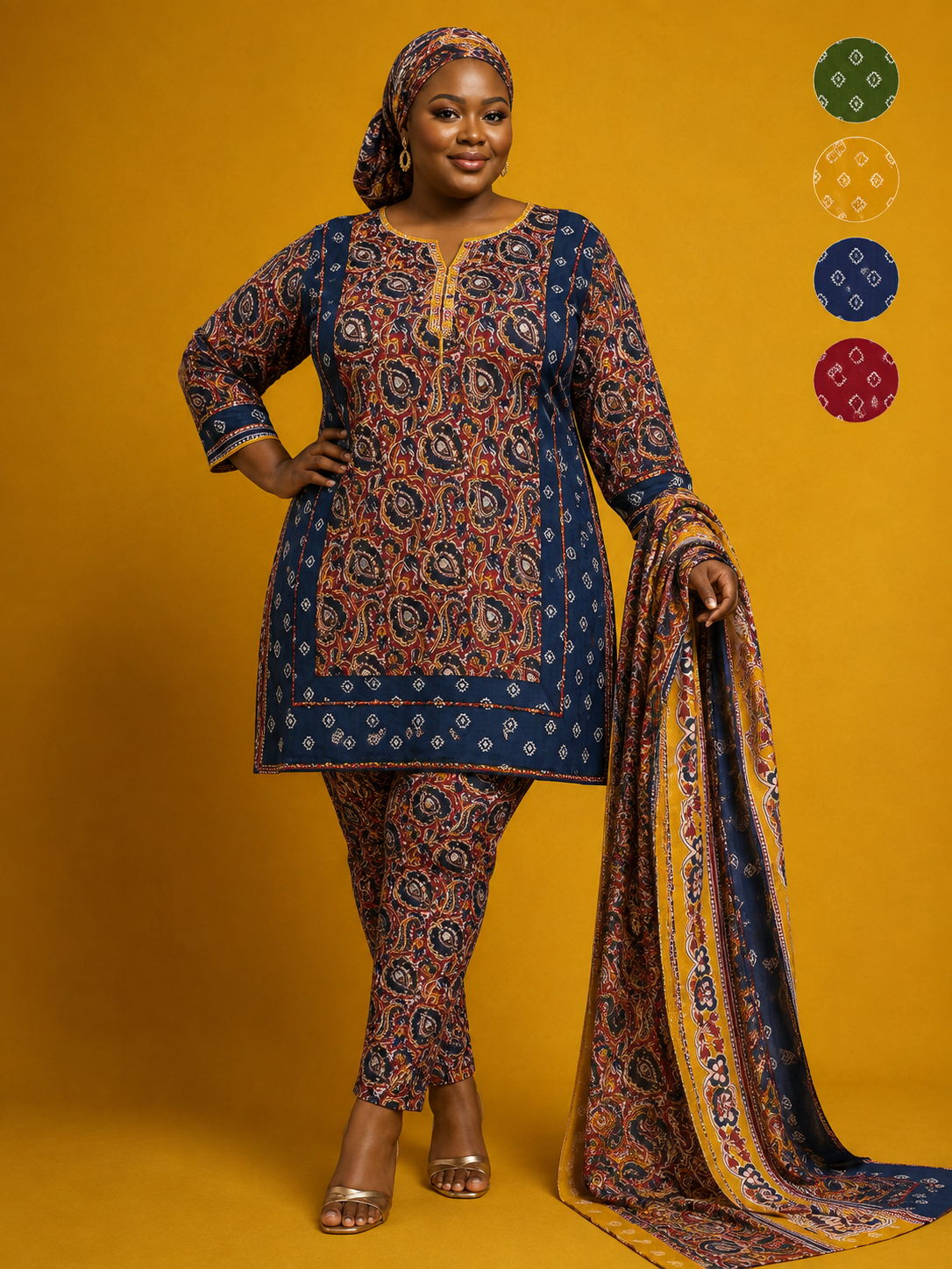 Navy Cotton Set