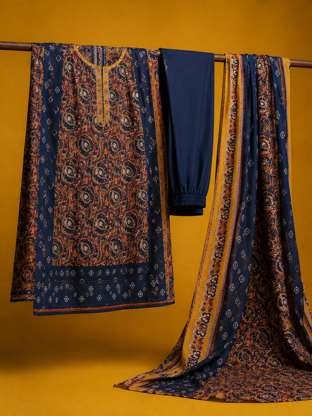 Navy Cotton Set