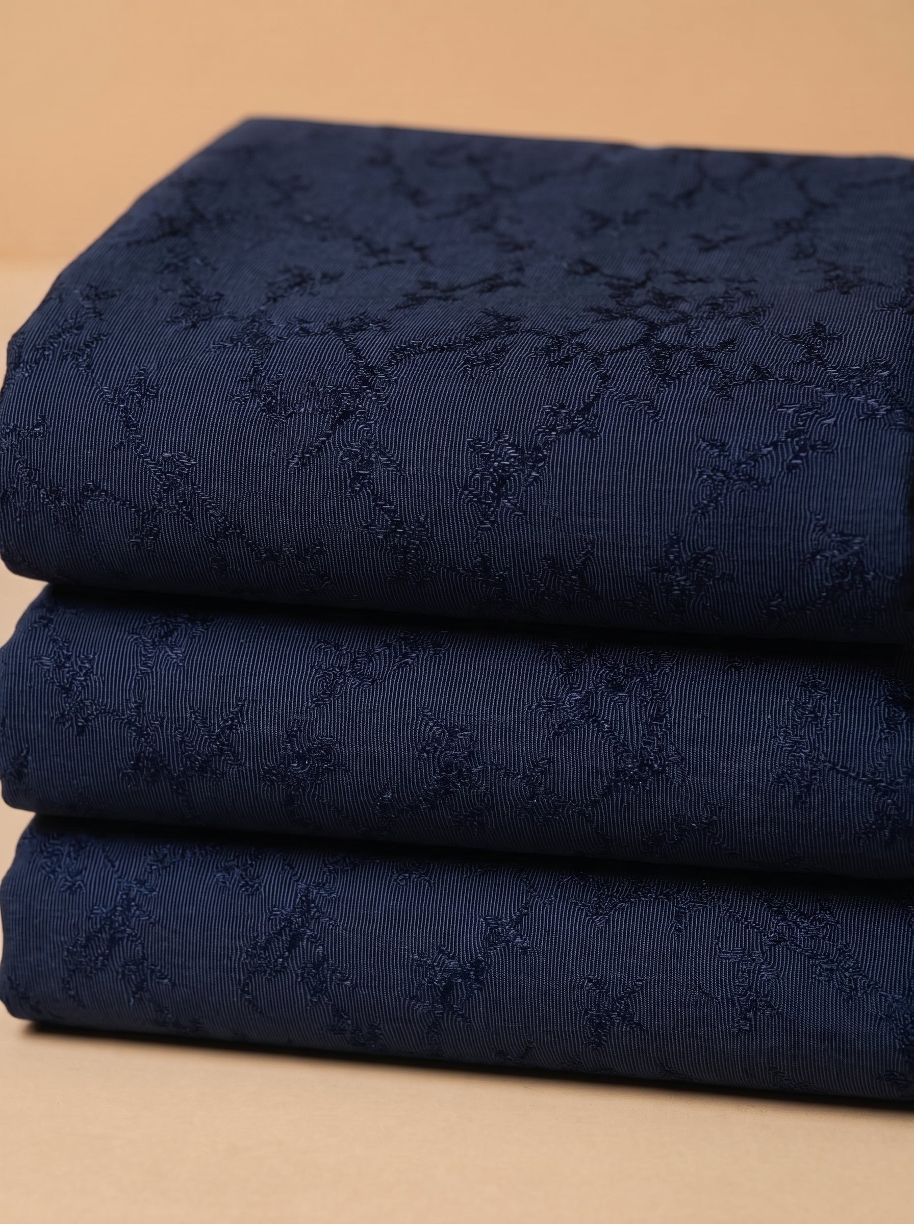 Rare Navy Jacquard